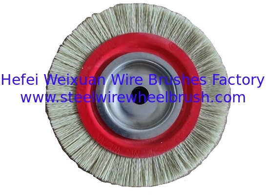 High Performance 250mm Diamond Abrasive Deburring Nylon Wire Wheel Brush supplier