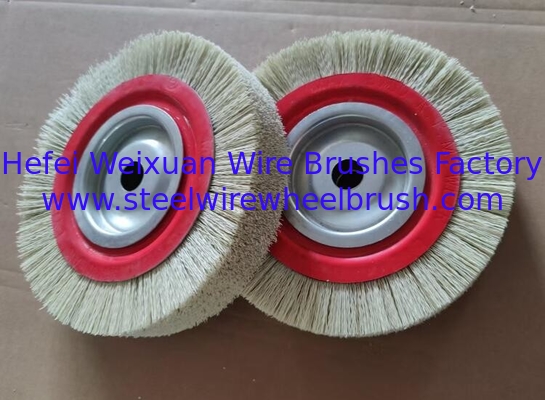 High Performance 250mm Diamond Abrasive Deburring Nylon Wire Wheel Brush supplier