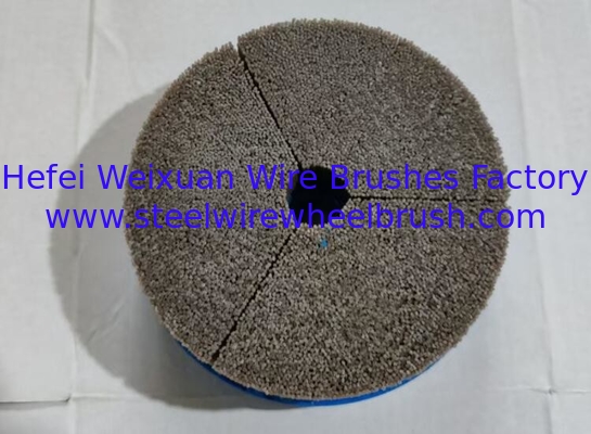 Silicon Carbide Abrasive Filament Disc Wheel Polishing Brush Deburring supplier