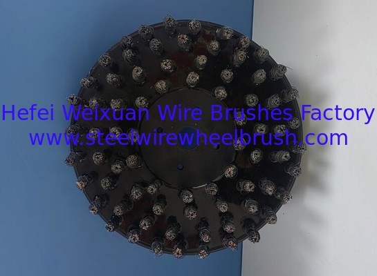 Customizable 300mm Twsit Knot Wire Disc Brush for Surface Preparation supplier