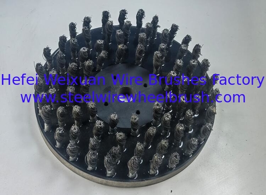 Customizable 300mm Twsit Knot Wire Disc Brush for Surface Preparation supplier