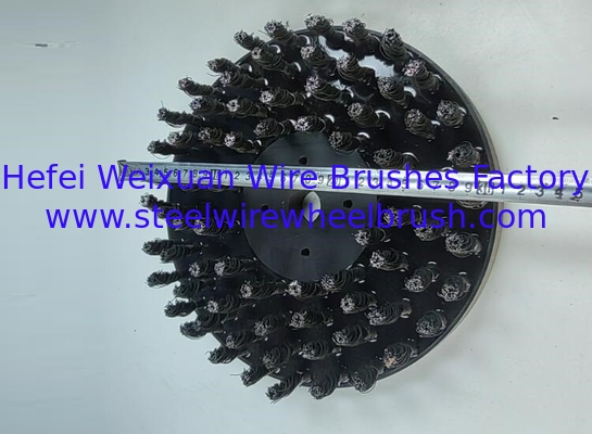 Customizable 300mm Twsit Knot Wire Disc Brush for Surface Preparation supplier