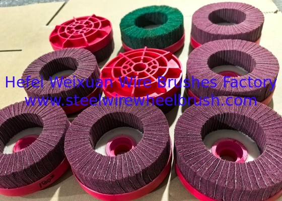 150mm Sanding Paper Grinding Discs and Abrasive Brushes for Sheet Metal Deburring supplier