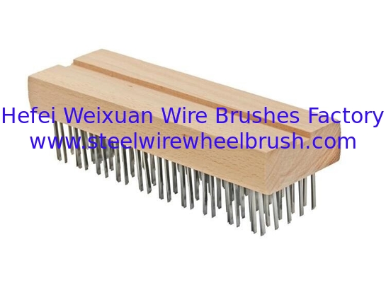 Angled Flat Steel Wire Heavy Duty Super Saver Grill Brush Replacement Head with Handle supplier