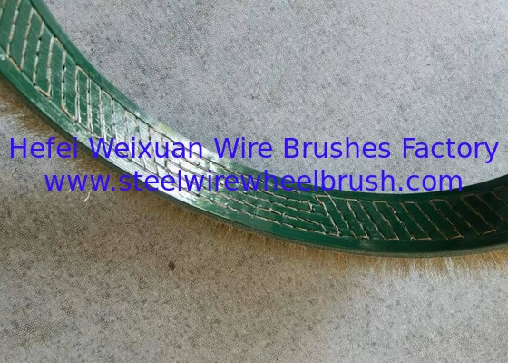 Flexible Steel Wire Belt Conveyor Roller Cleaning Brush for Machine supplier