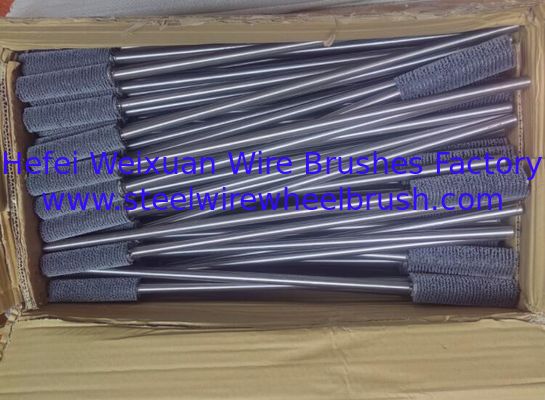 Spiral Coils Abrasive Nylon Bristle Burr Removal Pipe Tube Brush for Cleaning Holes supplier