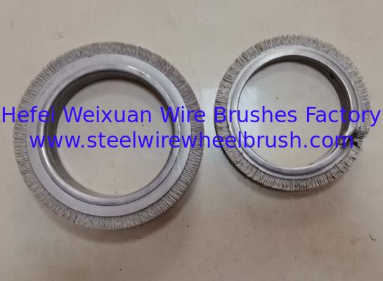 High Performance 200mm Silicon Carbide Abrasives Wire Deburring Brush or Deburring supplier