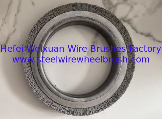 High Performance 200mm Silicon Carbide Abrasives Wire Deburring Brush or Deburring supplier