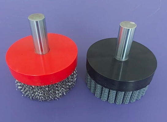 Heavy Duty 150mm Diameter Steel Wire Disc Brush For Rust Removal supplier