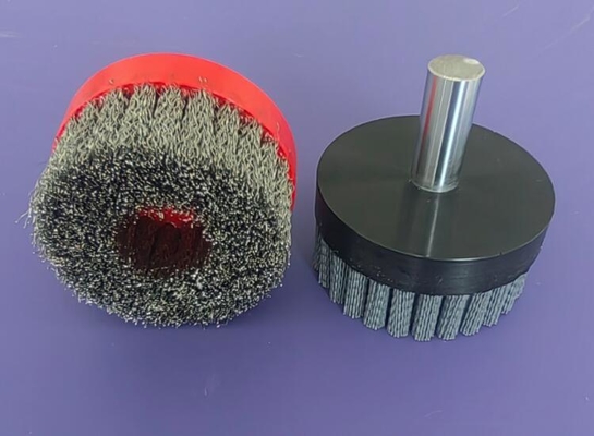 Heavy Duty 150mm Diameter Steel Wire Disc Brush For Rust Removal supplier