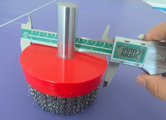Heavy Duty 150mm Diameter Steel Wire Disc Brush For Rust Removal supplier