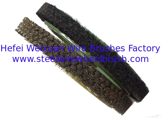 Industrial Pig Hair Stenter Wheel Brush 240mm for Textile Finishing Machine Cleaning supplier