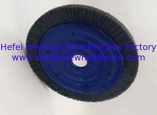 High Performance 14 Inch Abrasive Tynex Wire Brush Wheels for Surface Finishing supplier