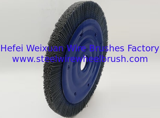 High Performance 14 Inch Abrasive Tynex Wire Brush Wheels for Surface Finishing supplier