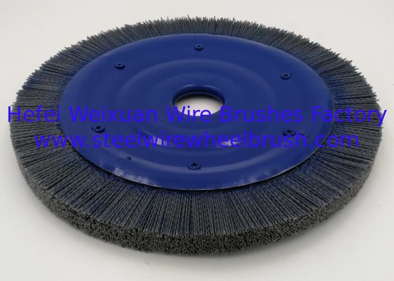 High Performance 14 Inch Abrasive Tynex Wire Brush Wheels for Surface Finishing supplier