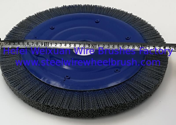 High Performance 14 Inch Abrasive Tynex Wire Brush Wheels for Surface Finishing supplier