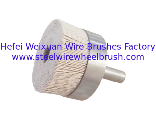 Abrasive Discs Turbine Deburring Brushes with Metal Base and Shank for Metalworking supplier