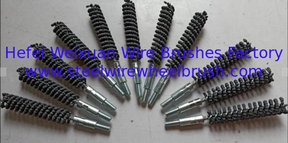 Flexible 160mm Carbon Silicon Ball Head Brush for Inner Hole Deburring supplier