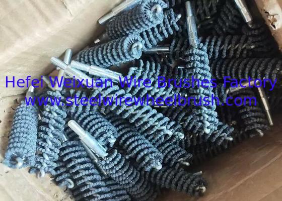 Flexible 160mm Carbon Silicon Ball Head Brush for Inner Hole Deburring supplier