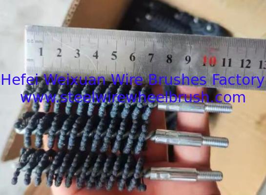 Flexible 160mm Carbon Silicon Ball Head Brush for Inner Hole Deburring supplier