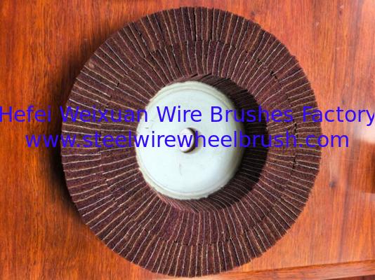 Double Layer SandingPaper with Scouring Pads Deburring Discs Brush 300mm for Finishing Metal Surfaces supplier