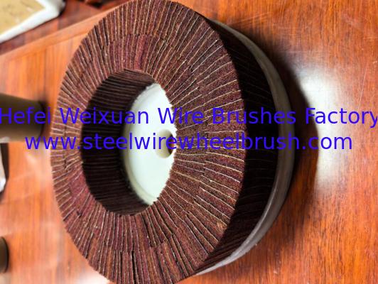 Double Layer SandingPaper with Scouring Pads Deburring Discs Brush 300mm for Finishing Metal Surfaces supplier