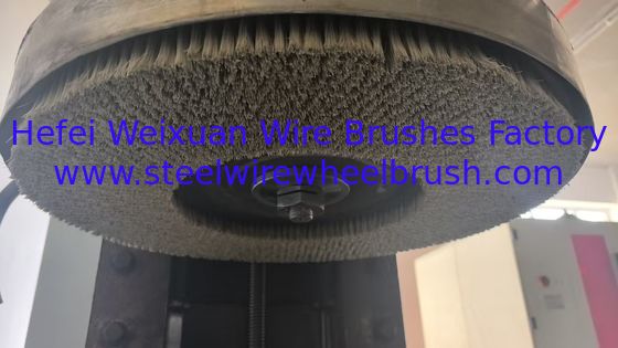300mm Hard Alloy CBN Tool Edge Passivation Diamond Bristle Disc Brush supplier