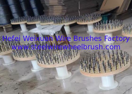 12Inch Industrial Underwater Deck Hull Knotted Wire Cleaning Brush for Ship Hull Cleaning supplier