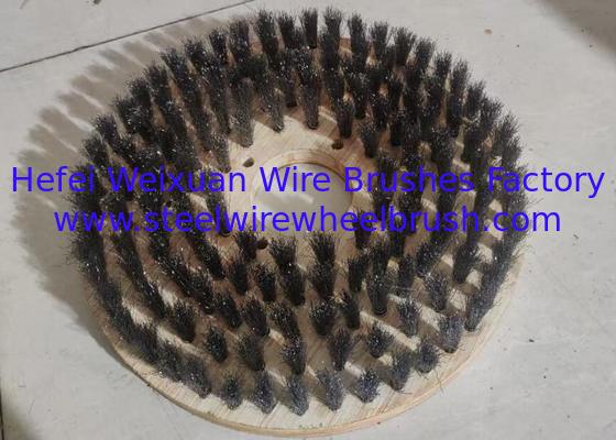 12Inch Industrial Underwater Deck Hull Knotted Wire Cleaning Brush for Ship Hull Cleaning supplier