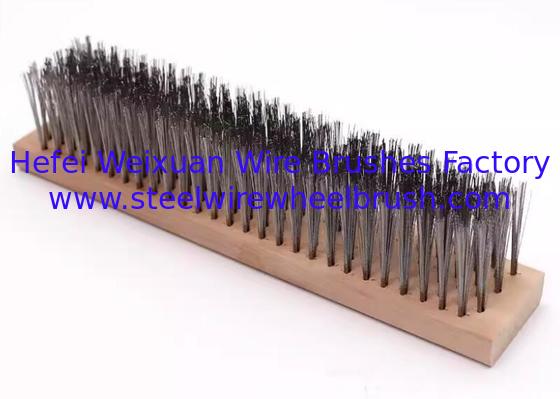 Heavy Duty Outdoor Yard Stiff Steel Wire Broom Head, Sweeping Brush for Deck Scrub Decking supplier
