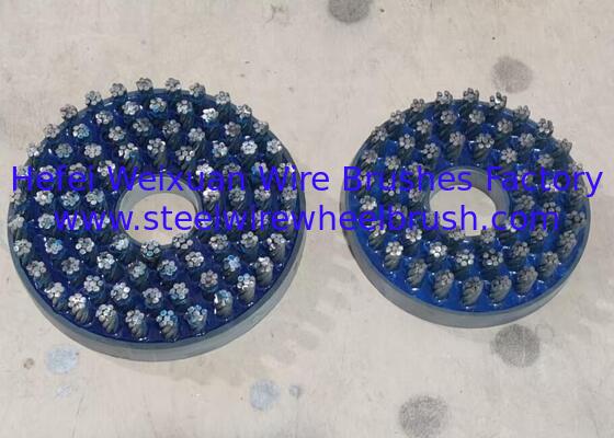 16Inch Industrial Deck Knotted Wire Underwater Hull Cleaning Brush for Ship Cleaning supplier