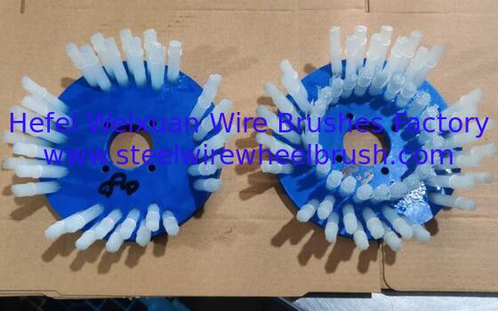 16 Inch White Color Nylon Bristle Industrial Underwater Hull Brush for Ship Surface Cleaning supplier