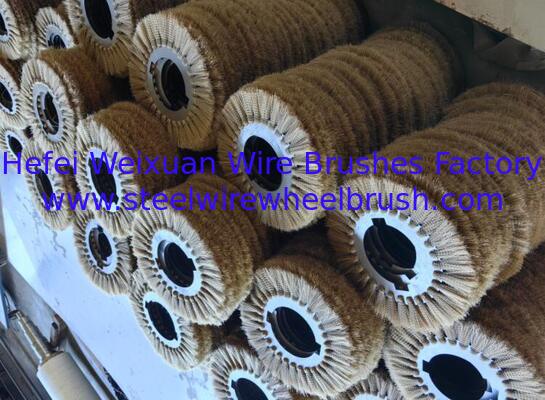 Sheet Metal Washing Machine Abrasive Nylon Wire Wheel Brushes for Cleaning supplier