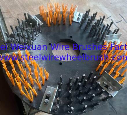 12Inch Industrial Underwater Deck Hull Steel Wire Mix Pp Underwater Hull Cleaning Brush supplier