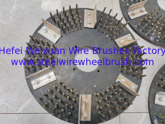 16Inch Industrial Underwater Deck Knotted Wire Ship Hull Cleaning Brush supplier