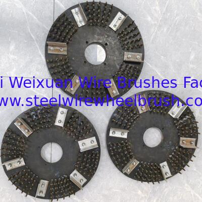 16Inch Industrial Underwater Deck Knotted Wire Ship Hull Cleaning Brush supplier