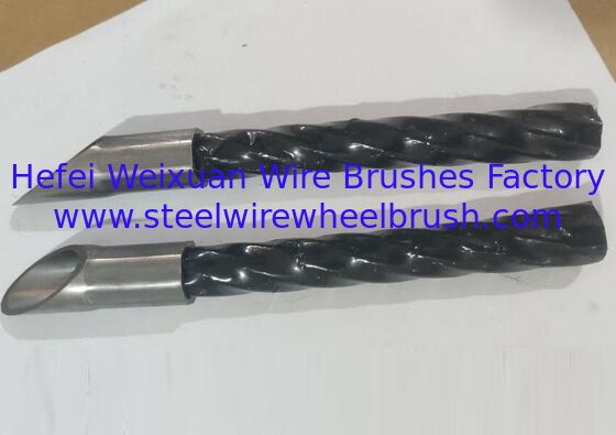 Trimmer Metal Weeds 200mm Length Twisted Steel Wire Rope Disc Brush supplier