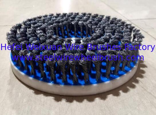14Inch Industrial Knotted Wire Underwater Deck Scrubbis Hull Cleaning Brush for Boat Cleaning supplier